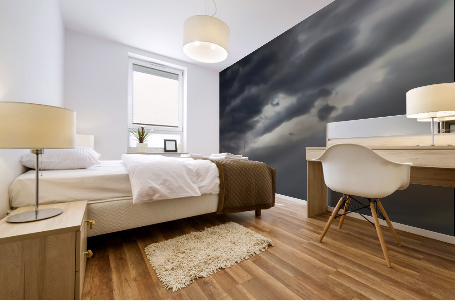 Electric Wind Mural print