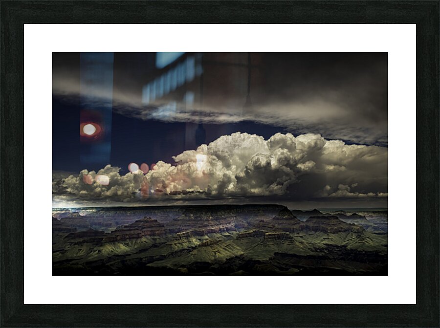 Canyon Storm  Picture Frame print