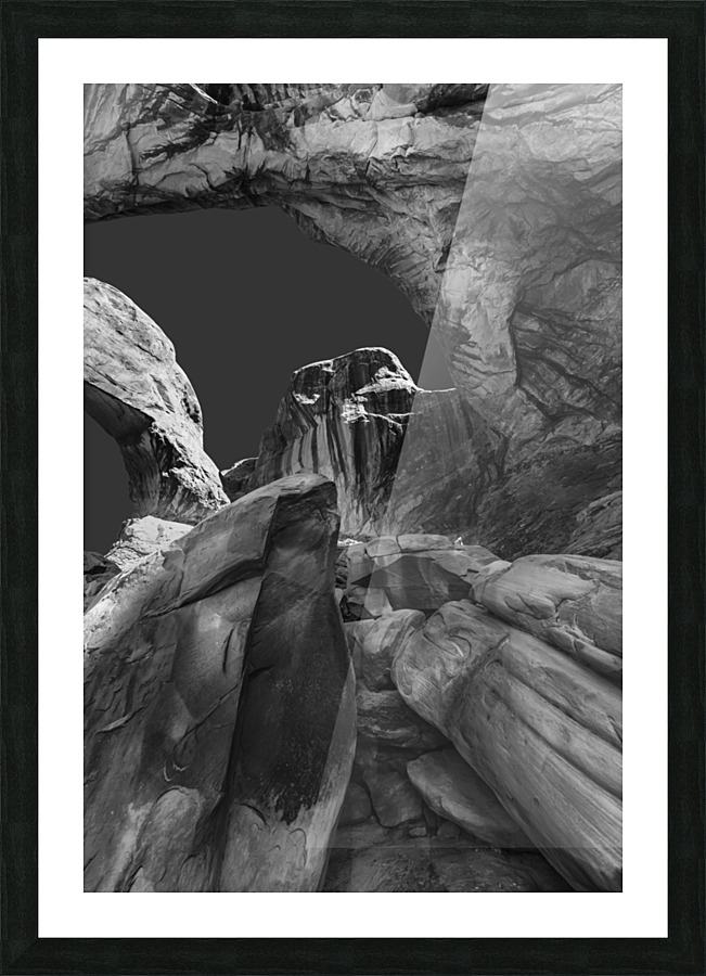 Double Arch Picture Frame print