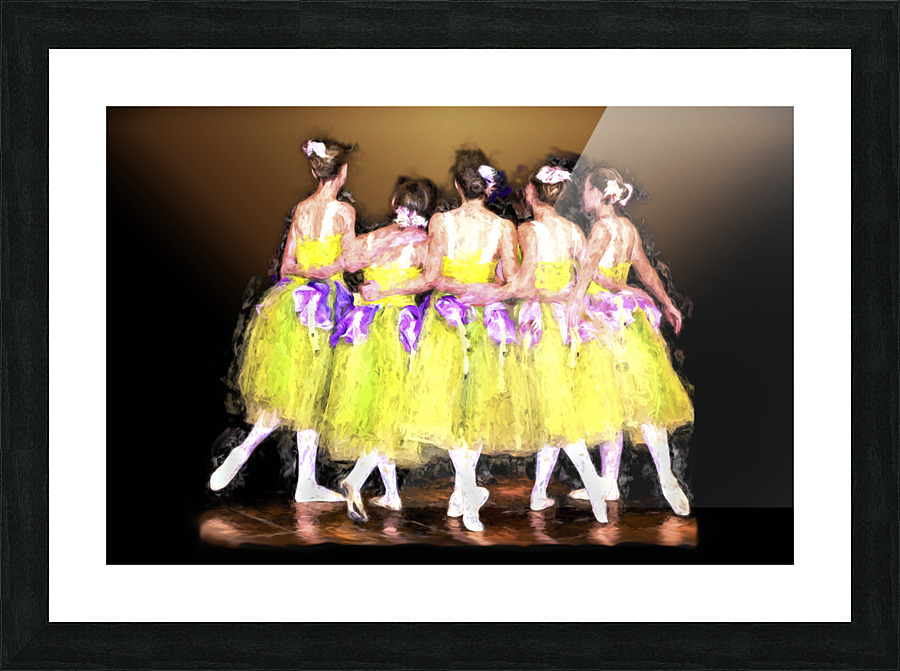 The Dancers Picture Frame print
