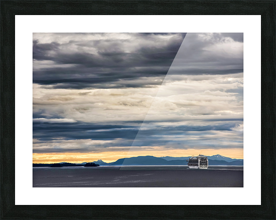 Into the Sunset Picture Frame print