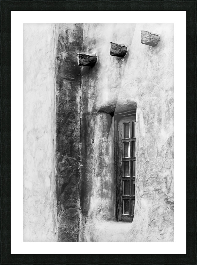 Santa Fe Adobe Picture Frame print