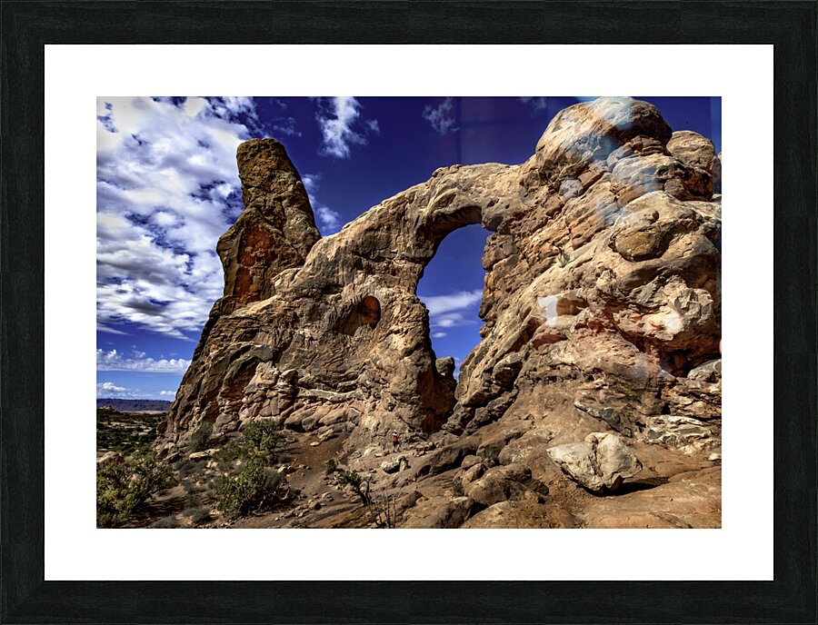 Turret Arch Picture Frame print