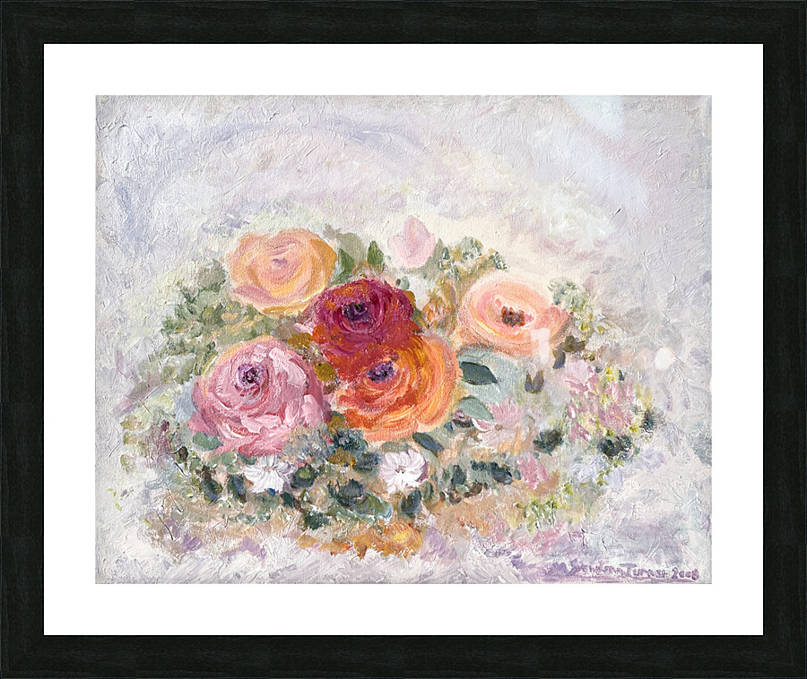 Floral Mood Picture Frame print