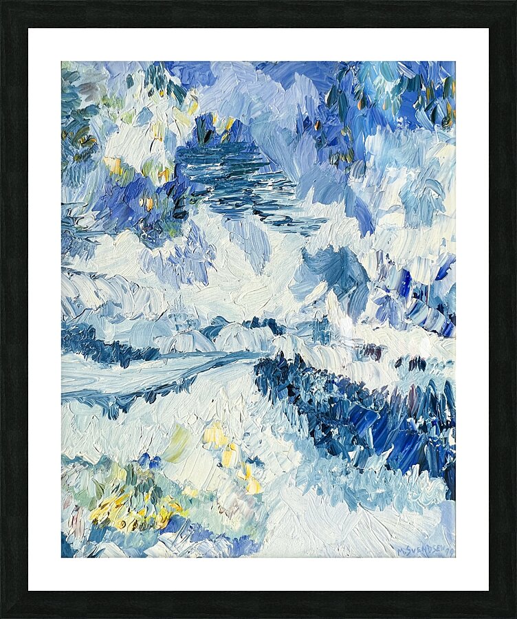 Winter Sings 3 Picture Frame print