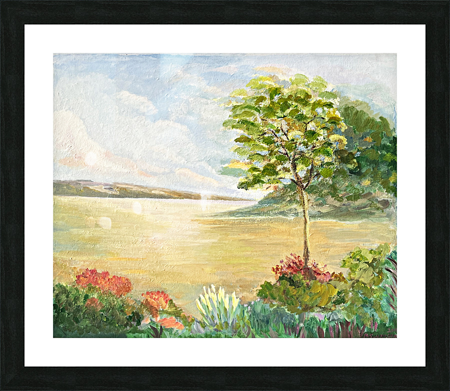 Sweetsop Tree Picture Frame print