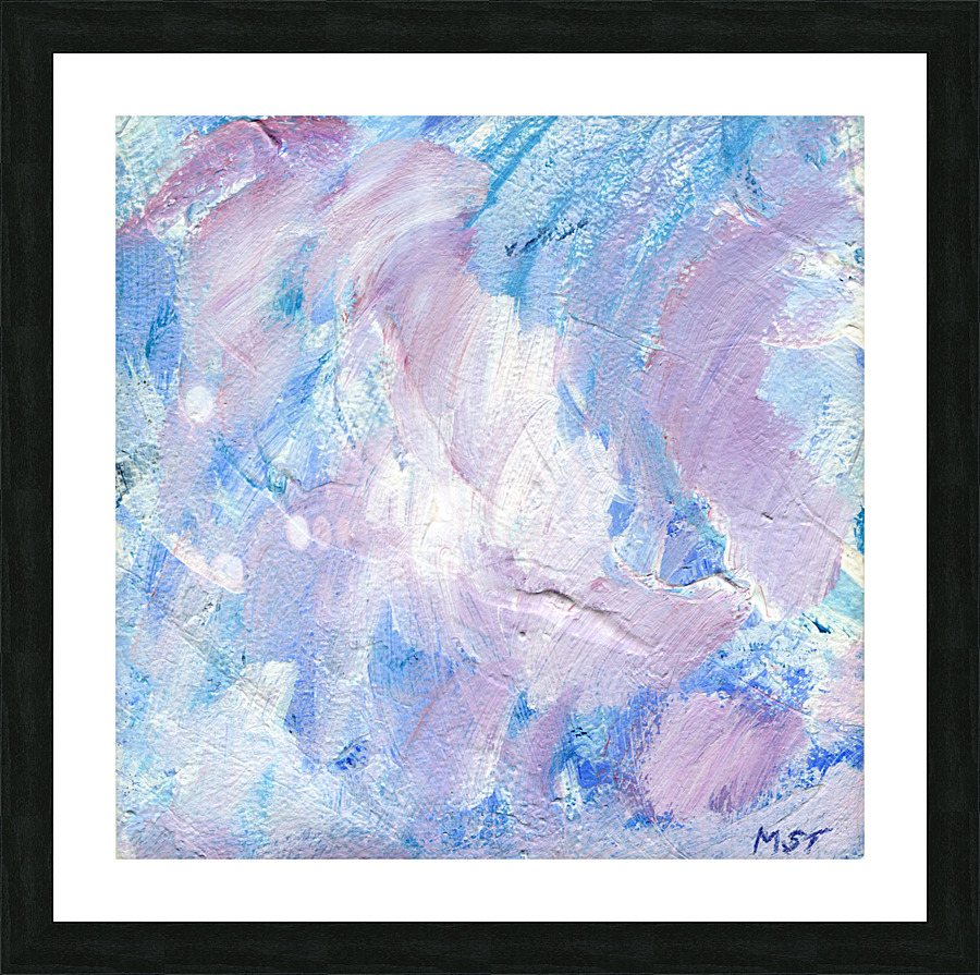 Faintly There Picture Frame print