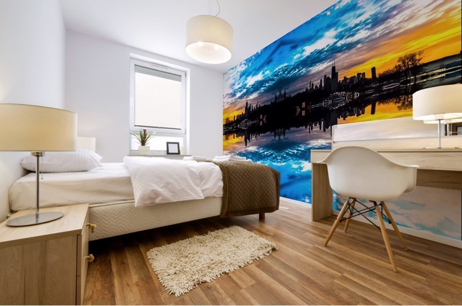 pulse Mural print