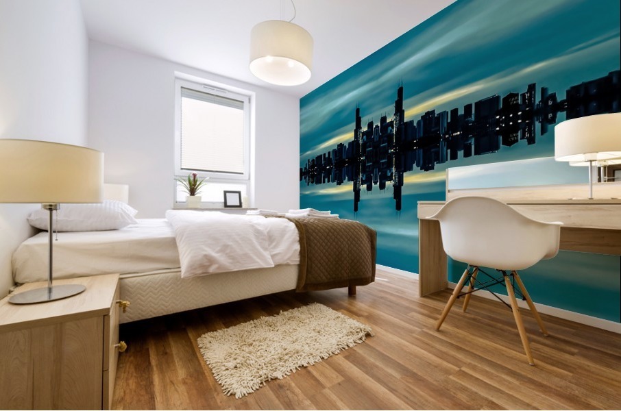 calmnight Mural print