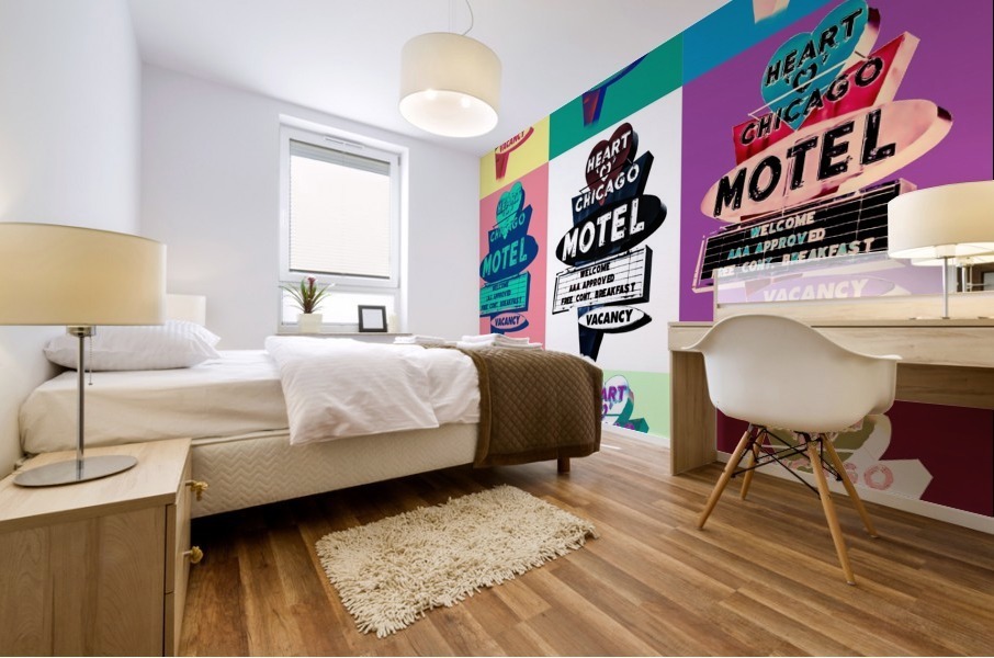 Warhol TowersII Mural print
