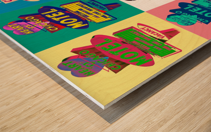 Warhol TowersII Wood print