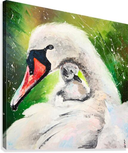 Mother s care Canvas Print