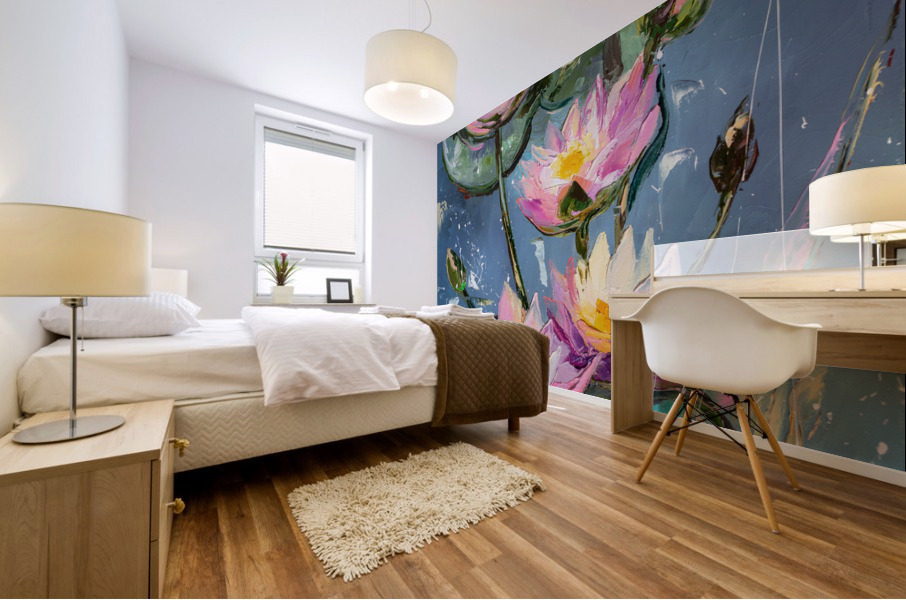 Water lilies Mural print