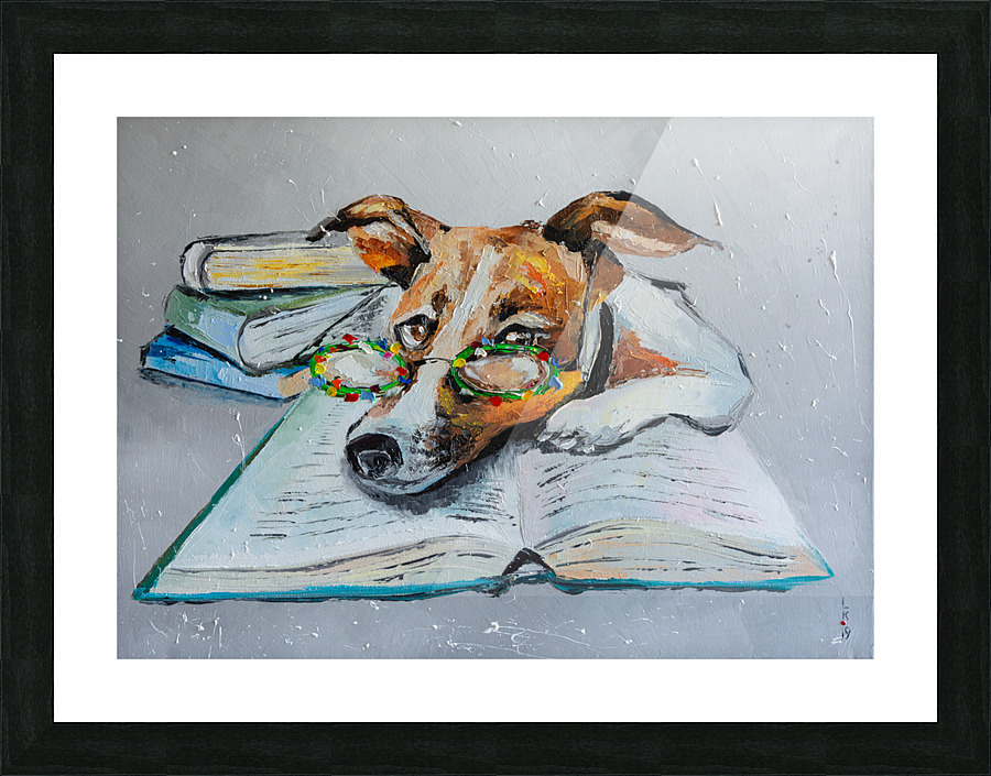 I really love reading Picture Frame print