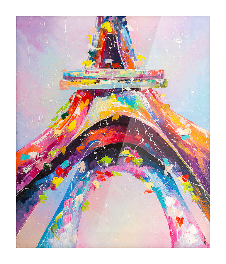 Eiffel tower Picture Frame print