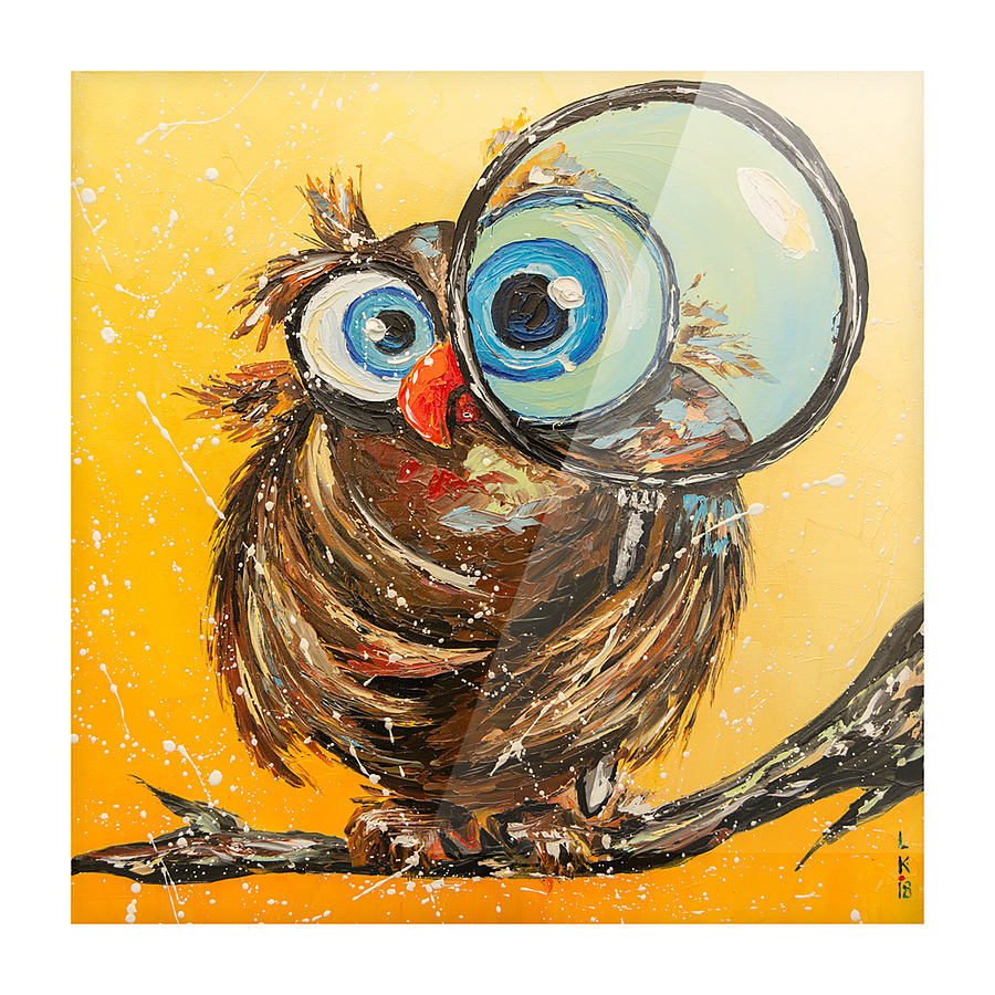 Inquisitive bird Picture Frame print