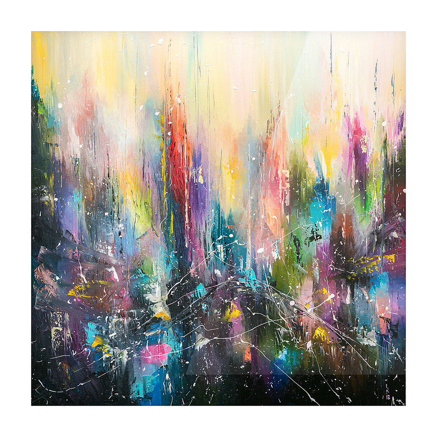 Magic city Picture Frame print