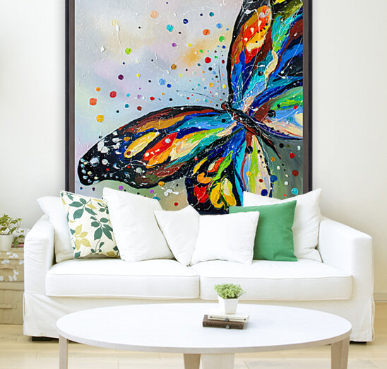 Bright Butterfly Reproduction