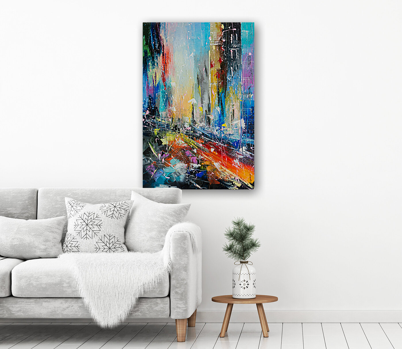 Abstract cityscape 6 Reproduction