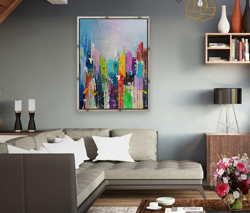 Abstract cityscape 7 Reproduction