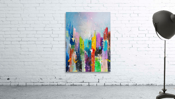 Abstract cityscape 7 Wall Preview