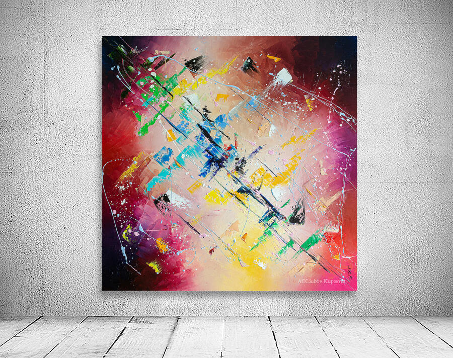 Colorful diagonal Wall Preview