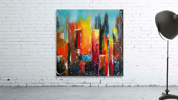 Sunny downtown Wall Preview