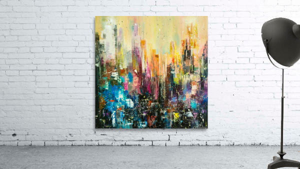 Evening city Wall Preview