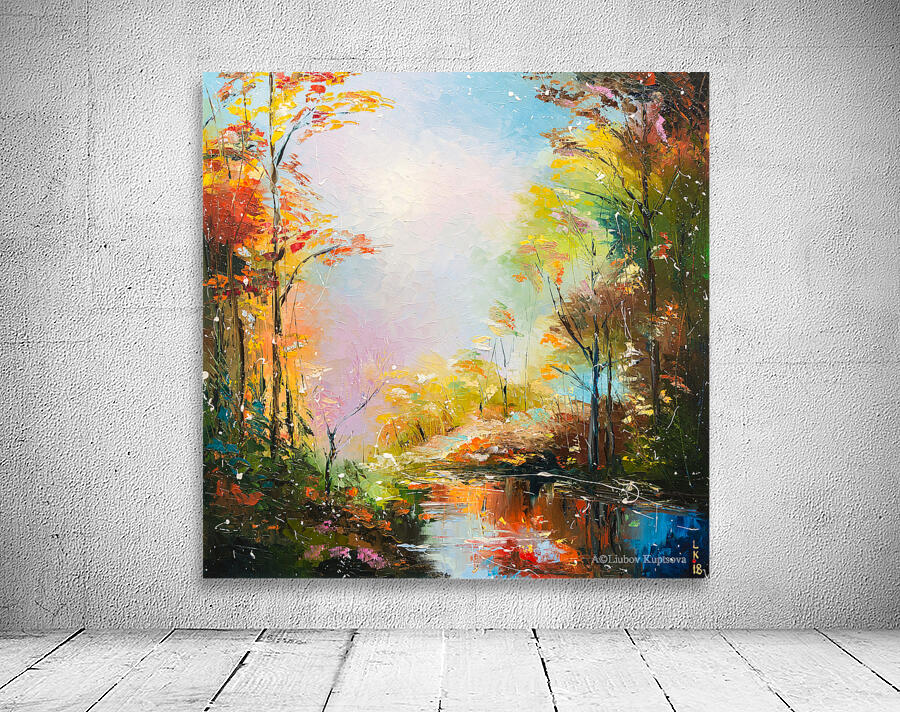 Fall forest Wall Preview
