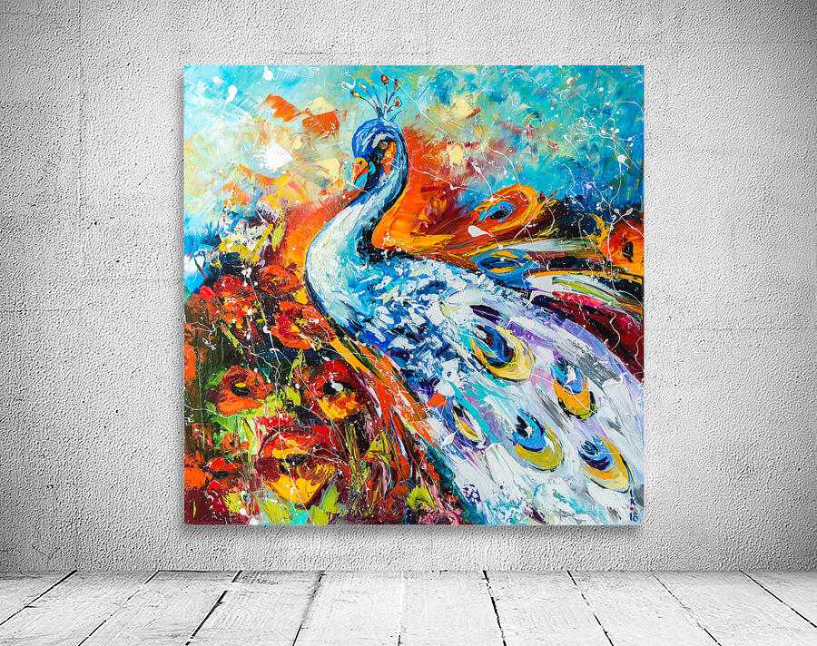 Peacock Wall Preview