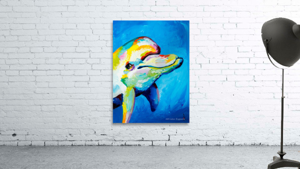 Dolphin smile Wall Preview