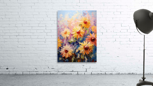 Floral Fanfare: Sunlit Symphony Wall Preview