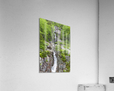 Silver Cascade - Crawford Notch New Hampshire Impression acrylique