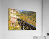 Willey Brook Trestle - Harts Location New Hampshire Impression acrylique