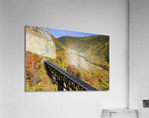 Willey Brook Trestle - White Mountains New Hampshire Acrylic Print