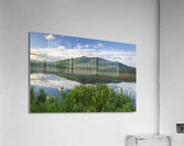 Cherry Mountain - Moorhen Marsh Pondicherry Wildlife Refuge Impression acrylique