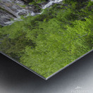 Silver Cascade - Crawford Notch New Hampshire Impression metal