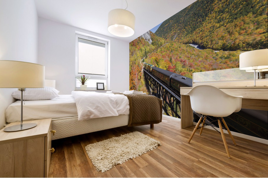 Willey Brook Trestle - Harts Location New Hampshire Impression murale