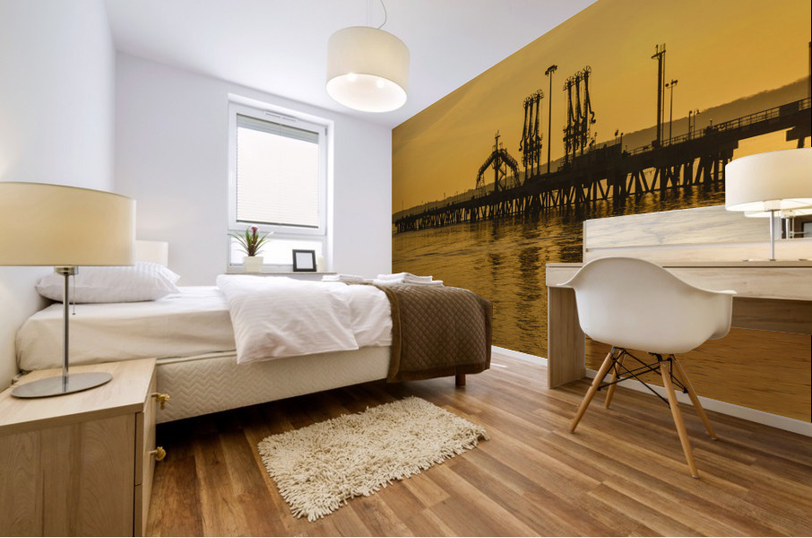 Portland Harbor - Portland Maine Mural print