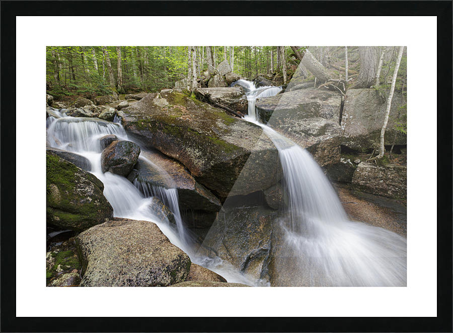 Whitehouse Brook - Lincoln New Hampshire Picture Frame print