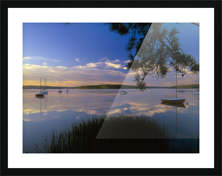 Lake Massabesic - Auburn New Hampshire Picture Frame print