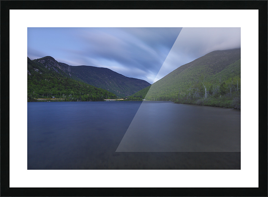 Echo Lake - Franconia Notch State Park New Hampshire Picture Frame print