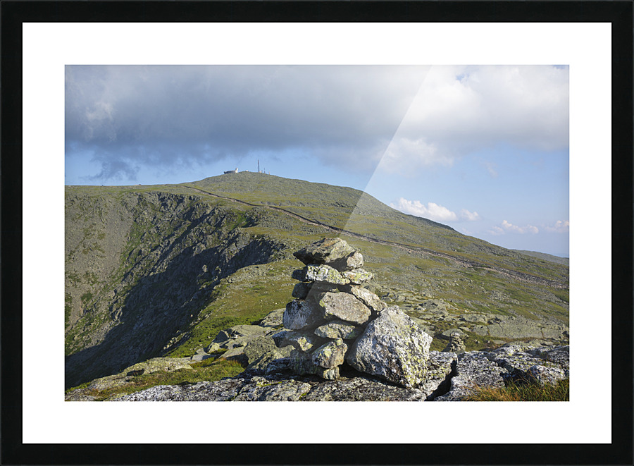 Mount Clay - Thompson and Meserves Purchase New Hampshire Picture Frame print