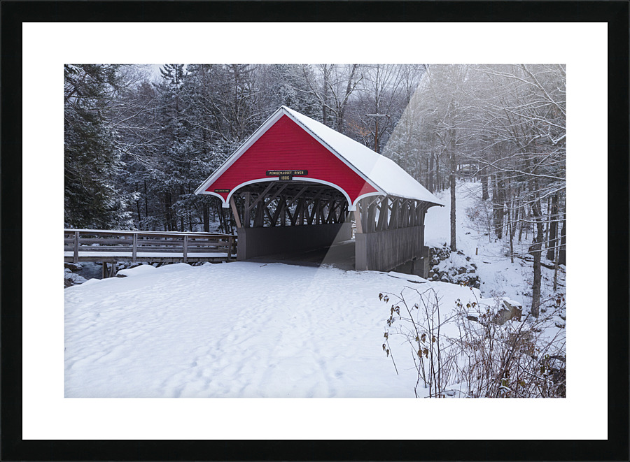Franconia Notch - White Mountains New Hampshire Impression et Cadre photo