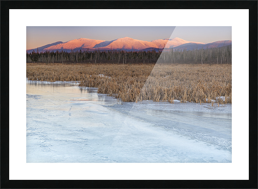 Pondicherry Wildlife Refuge - Jefferson New Hampshire Picture Frame print
