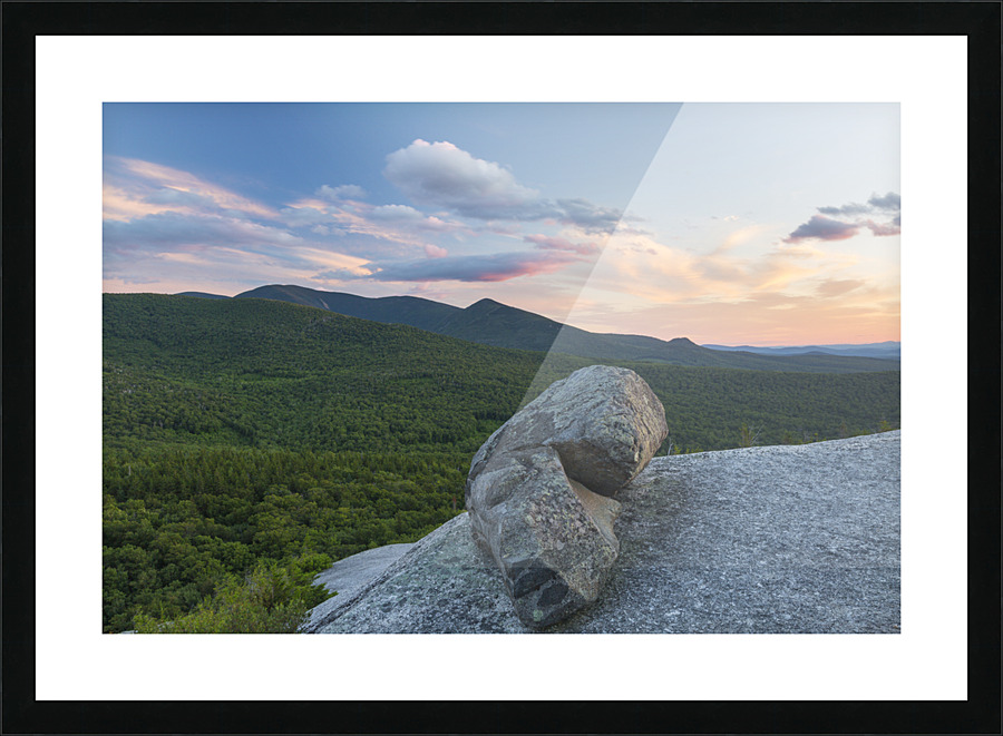 Middle Sugarloaf Mountain - Bethlehem New Hampshire Picture Frame print
