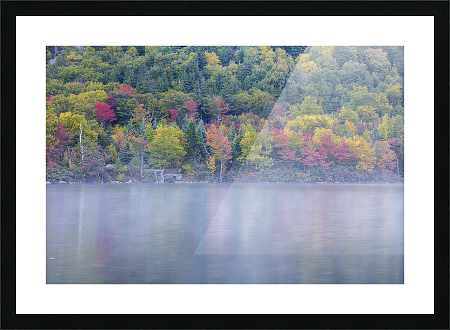 Echo Lake - Franconia Notch New Hampshire Picture Frame print
