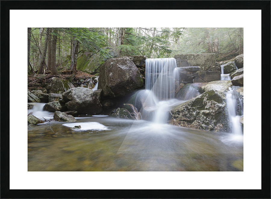 Gibbs Brook - White Mountains New Hampshire Picture Frame print
