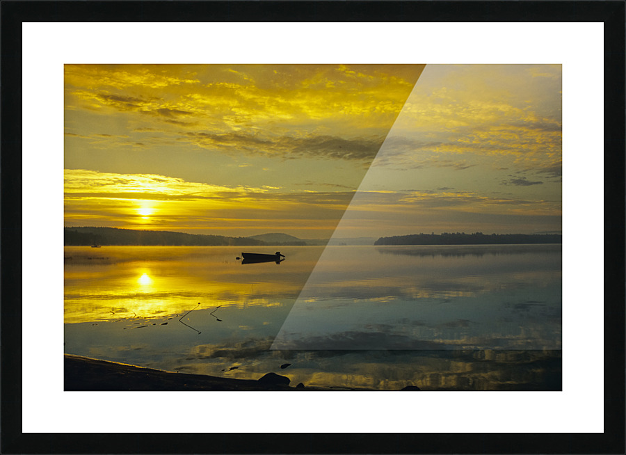 Lake Massabesic - Auburn New Hampshire Picture Frame print