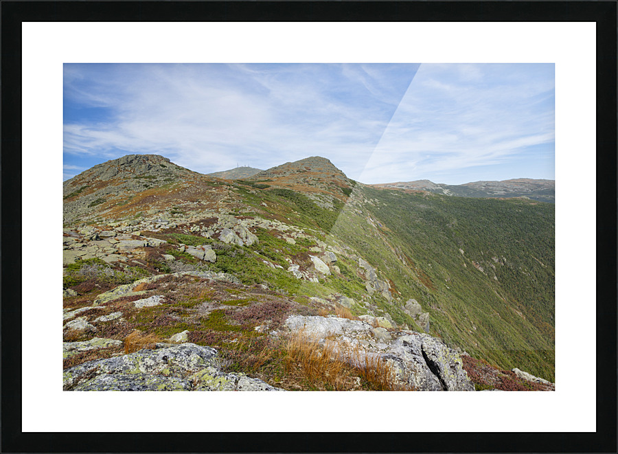 Crawford Path - Mt Monroe New Hampshire Picture Frame print